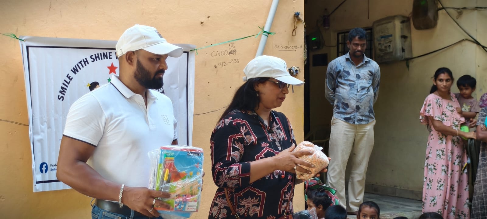 Khichdi snack packets prepared for the Educational Kits Drive