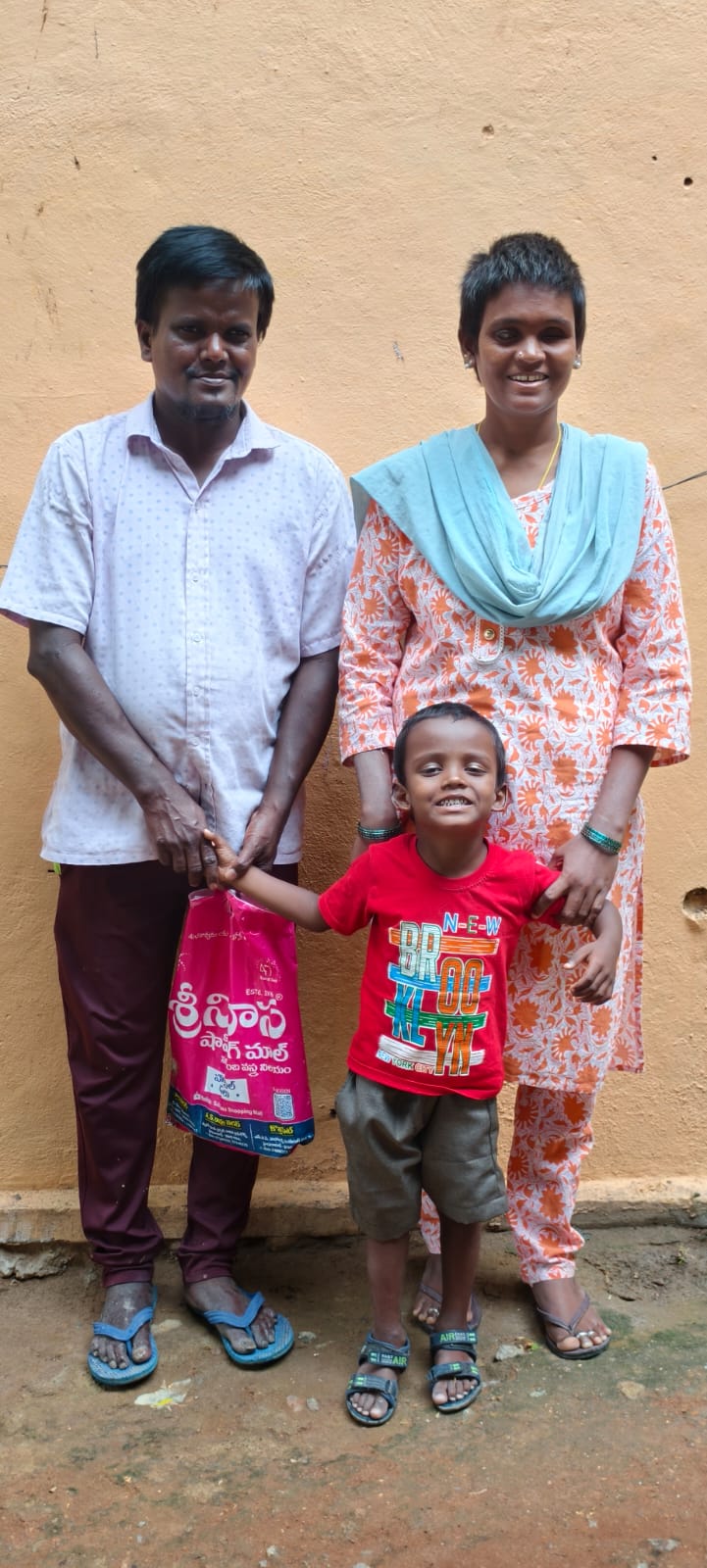 Thilak and Bharath — the two young sons of the Nagesh family, both visually impaired