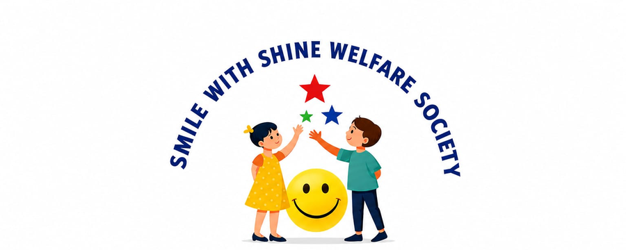 Smile With Shine Welfare Society logo — two supporter updates from Hyderabad, 17 July 2026
